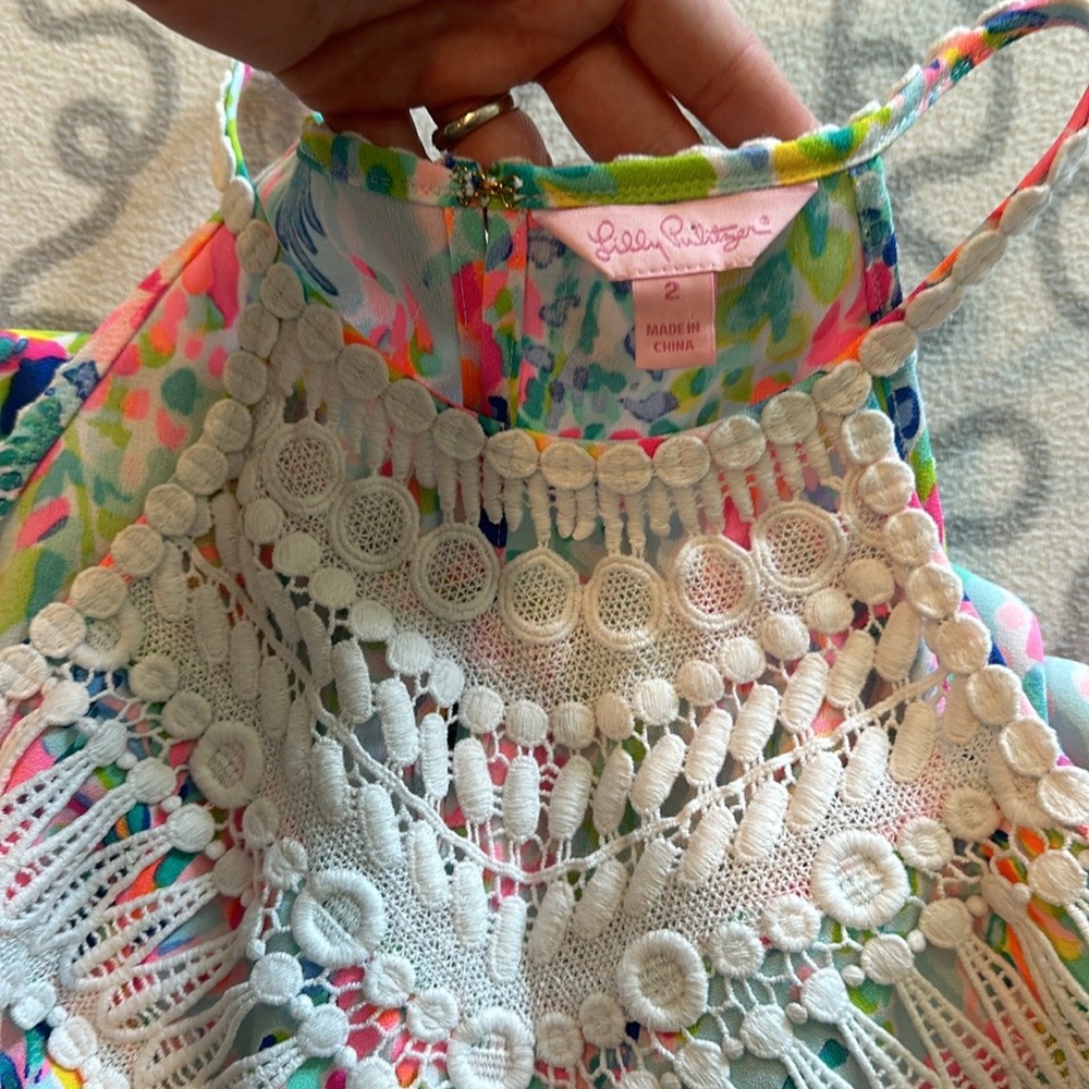 Lilly Pulitzer Pearl Soft Shift Dress - Picture 4 of 7